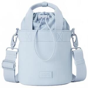 Dagne Dover Neoprene Nico Bucket Bag Limited Edition Daylight Blue NEW